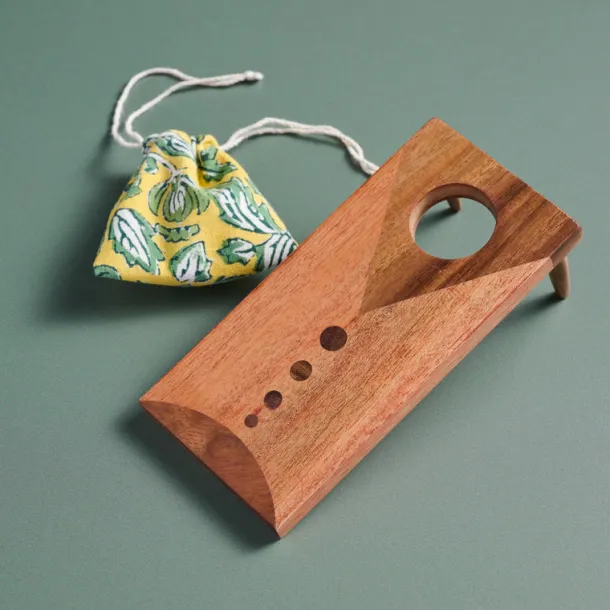 Wood Tabletop Cornhole Game