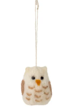 Wool Owl Ornament