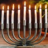 Wrought Iron Menorah