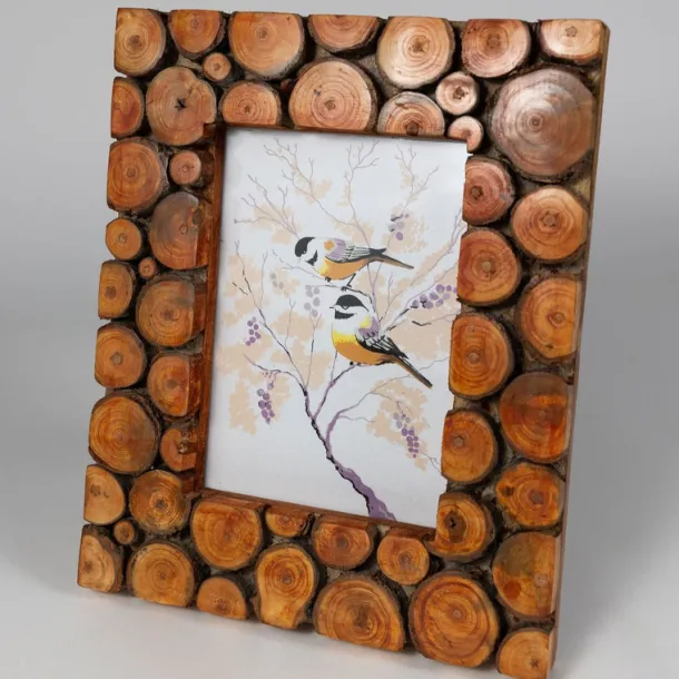 5x7 Wood Slice Frame