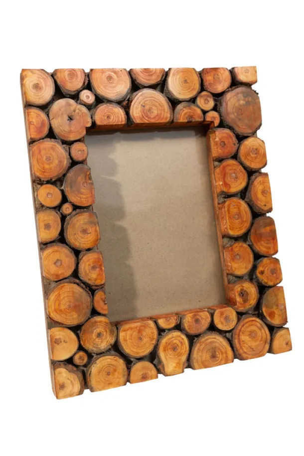 5x7 Wood Slice Frame
