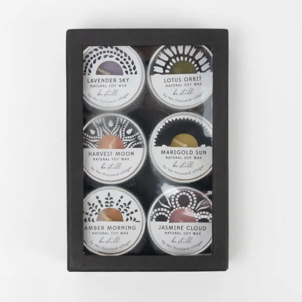 Yaatra Grounding Travel Candles - Set of 6