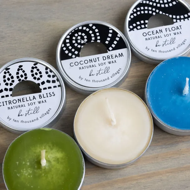 Yaatra Uplifting Travel Candles - Set of 3