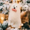 Yeti Dog Ornament