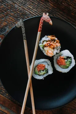 Zebra Chopstick Pair