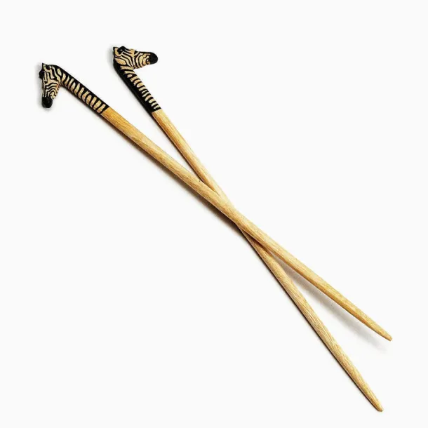 Zebra Chopstick Pair